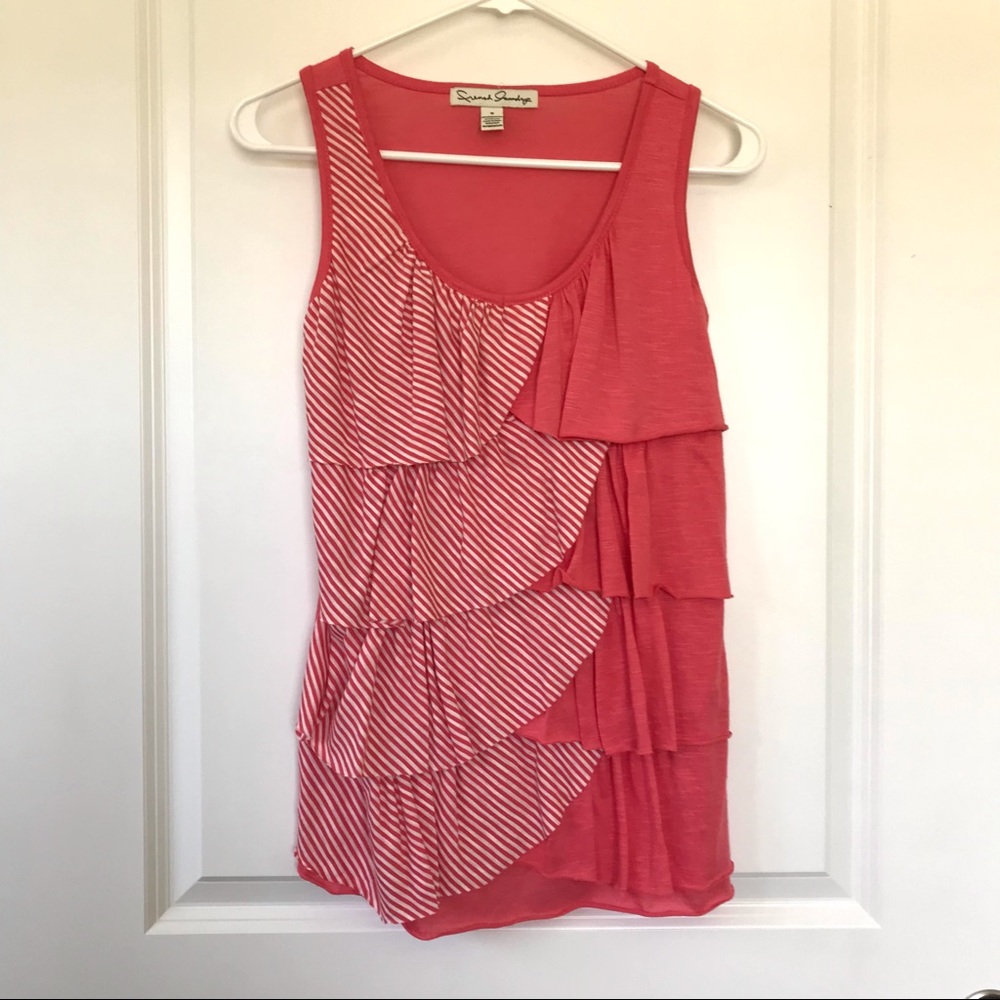 Vintage 2010’s French Laundry Tiered Tank Top